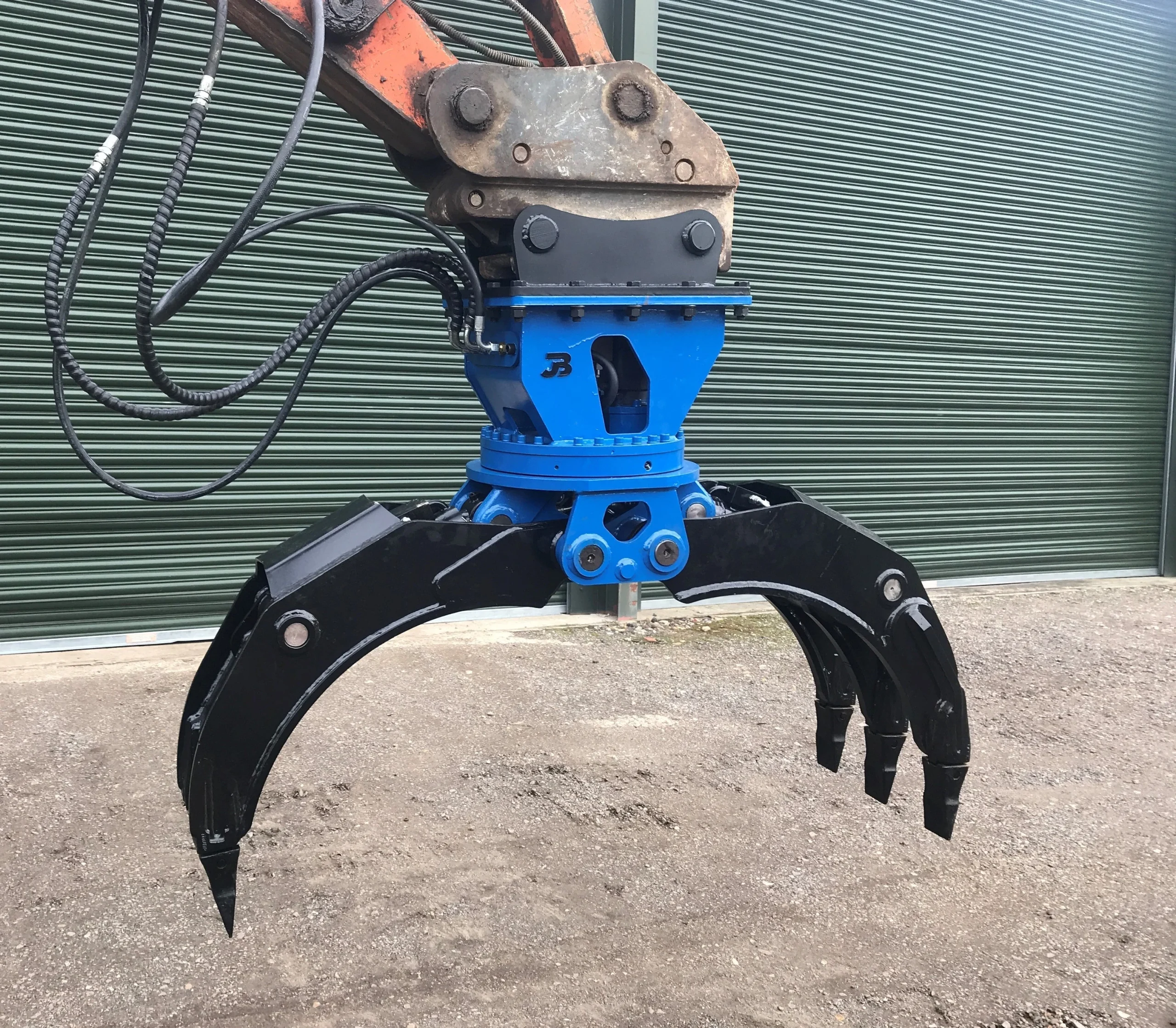 Hydraulic Rotating Excavator Rock Grapple - 10-16 Tonne - Image 2