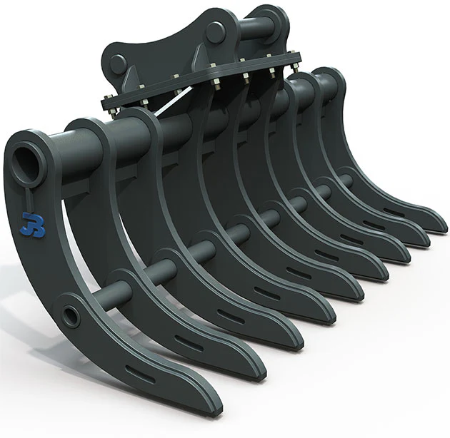 Excavator Forestry Rakes