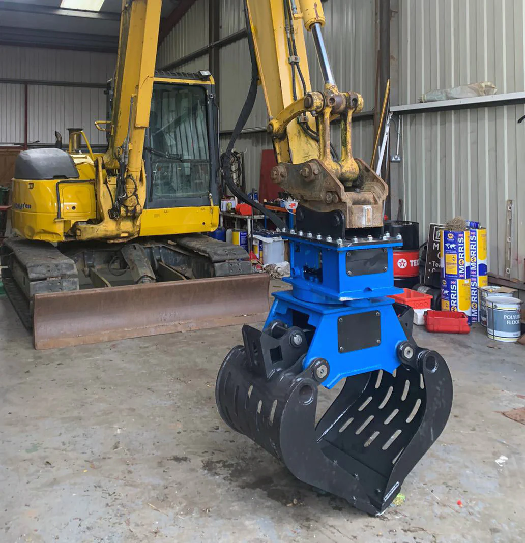 SGR-8 Hydraulic Rotating Excavator Selector Sorting Grab - 7-10 Tonne - Image 2