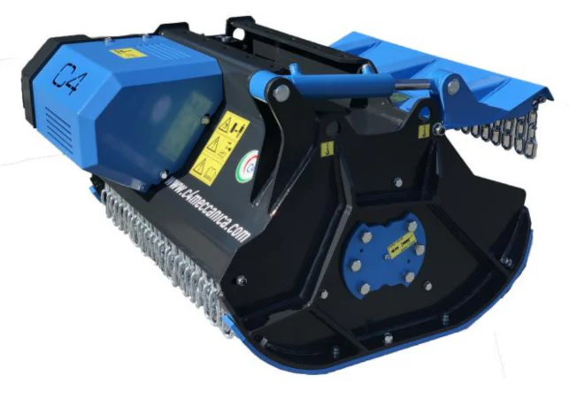 C4 Excavator Mulching Head - FF80-130 - 5 to 18 Tonne Excavator - Image 3