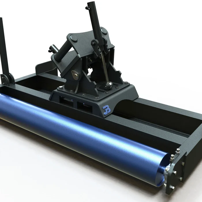 Excavator Grading Beam with Roller - 2000mm - 5 to 13 tonne