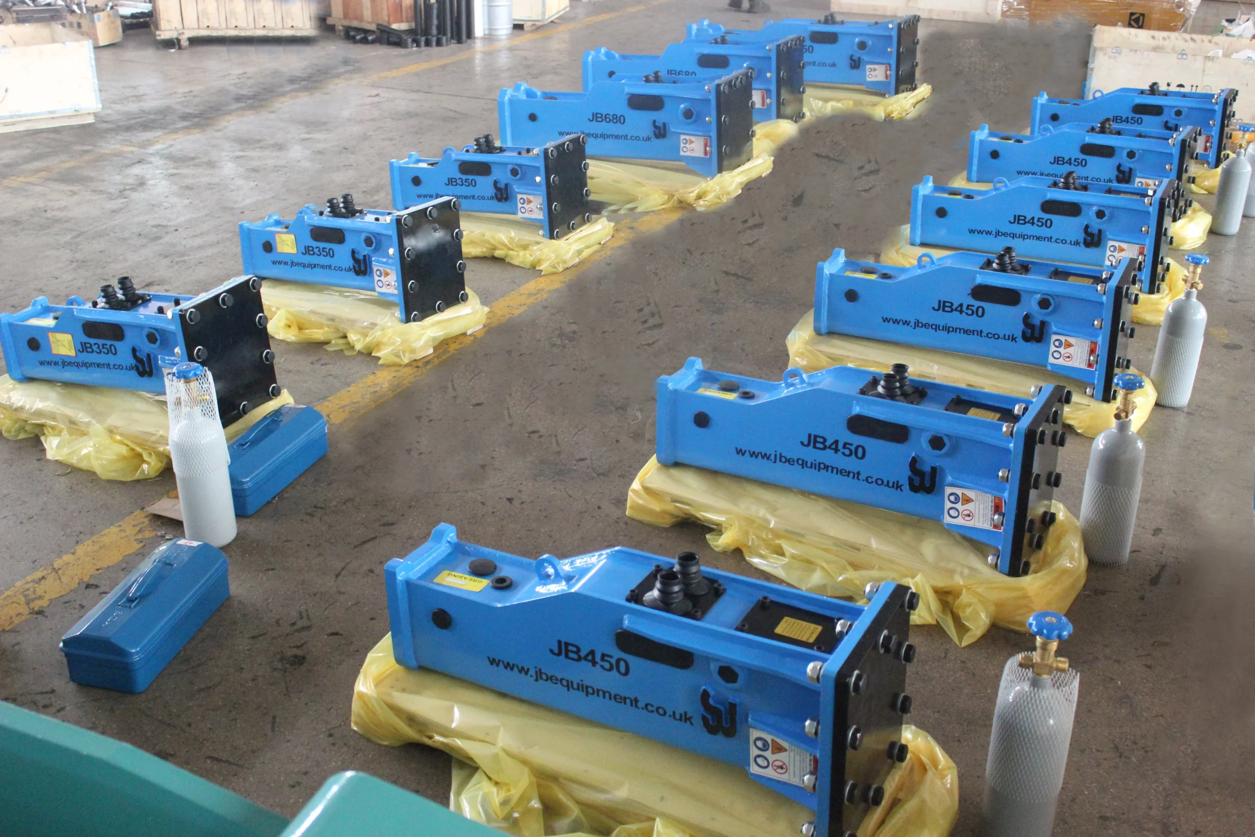 JB750 Hydraulic Mini Excavator Breaker - 6 to 10 Tonne - Image 2