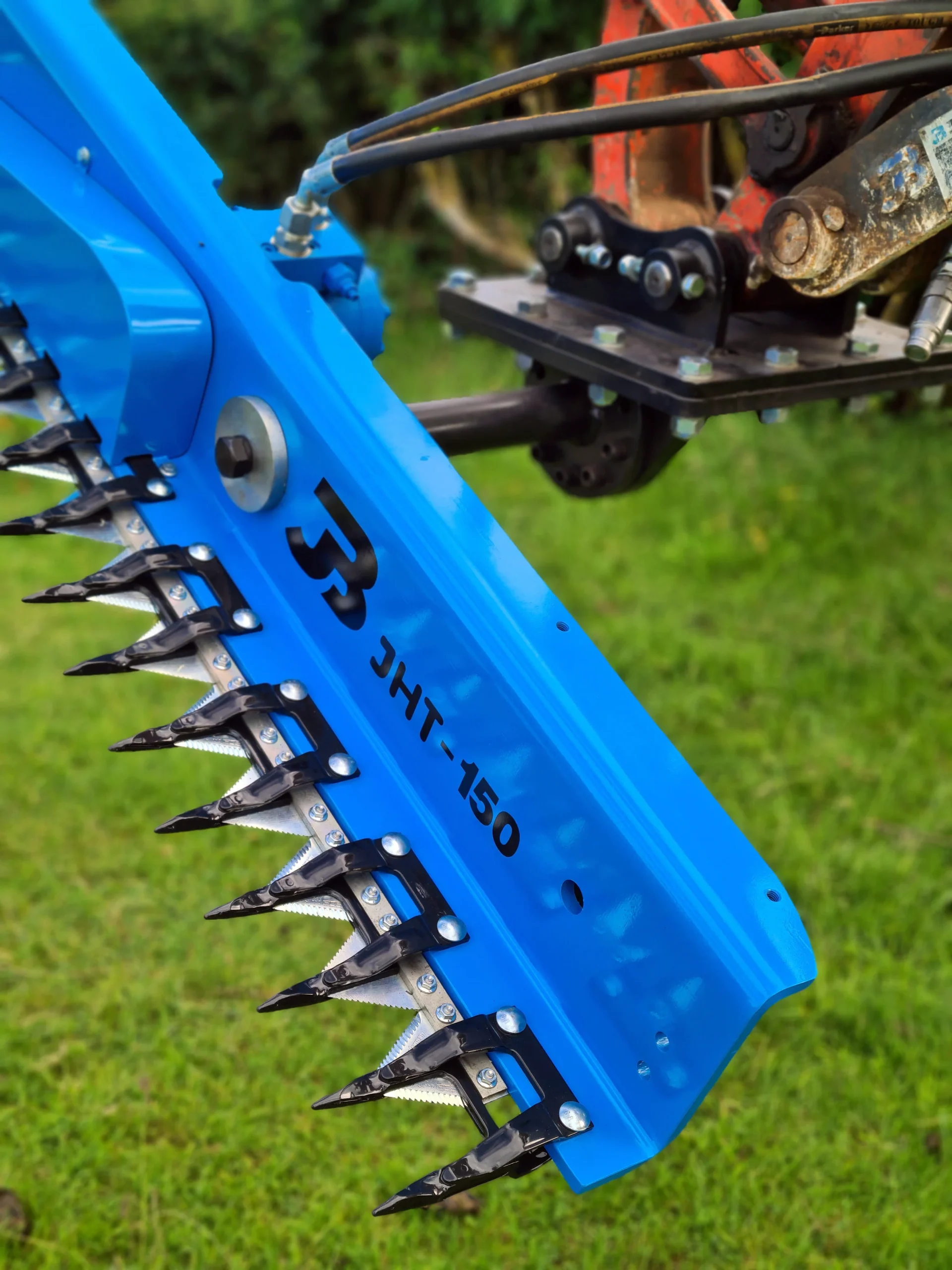 JHT-150 Excavator Hedge Trimmer Package c/w 1m Extension & Headstock - 2 to 10 Tonne Excavator (80cc Motor) - Image 3