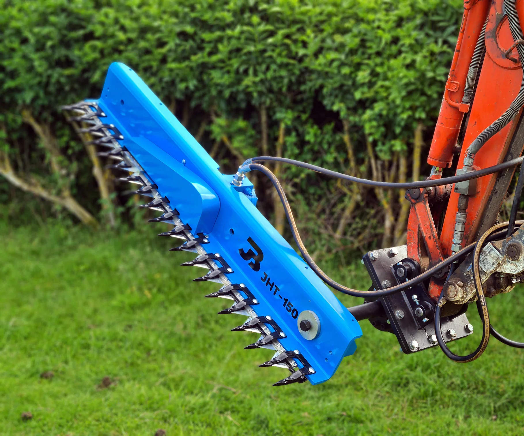 JHT-150 Excavator Hedge Trimmer Package c/w 1m Extension & Headstock - 2 to 10 Tonne Excavator (80cc Motor) - Image 4